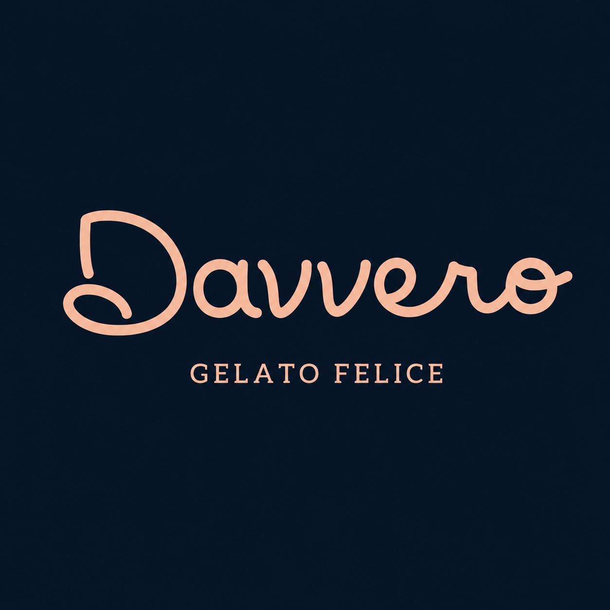Davvero Gelato Logo